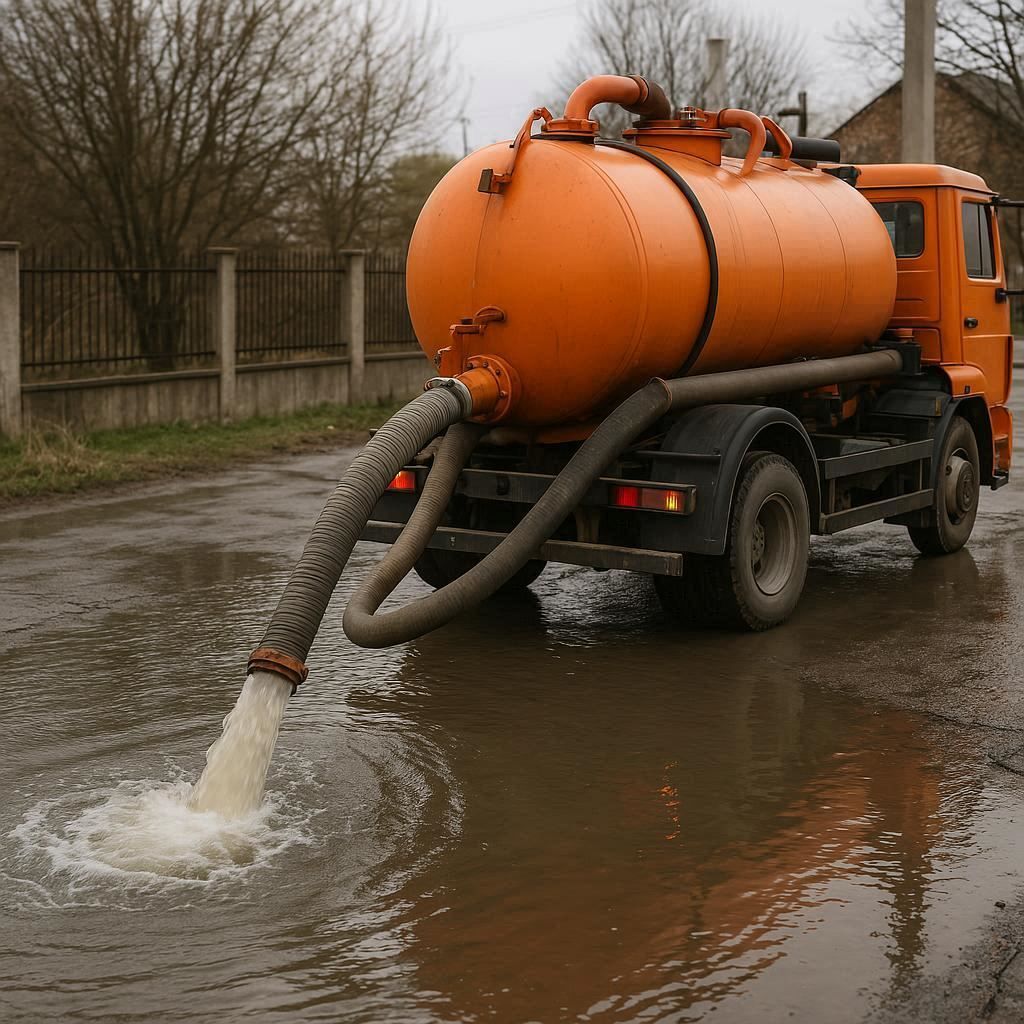 Откачка воды в Екатеринбурге